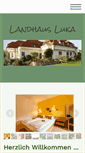 Mobile Screenshot of landhaus-luka.at